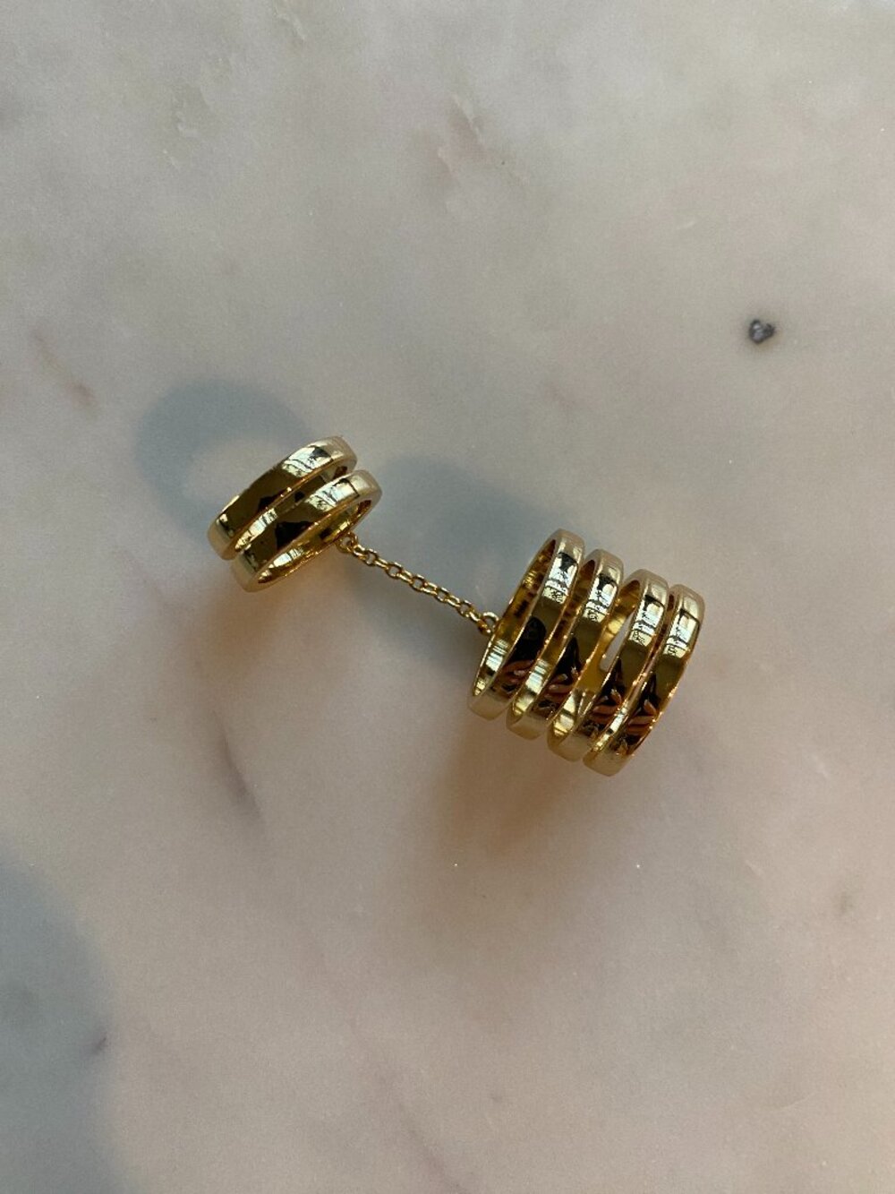 Madewell Pavé Cage Ring 6
